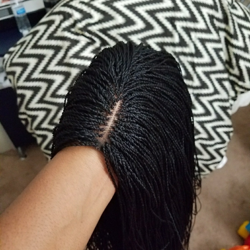 Million braids wig. 24" black.